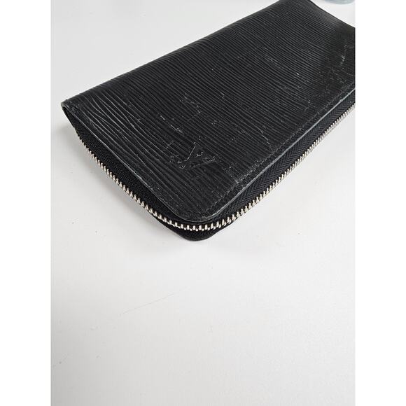 Louis Vuitton Round Zipper Long Wallet M61857 Epi Zippy Noir - Picture 16 of 16